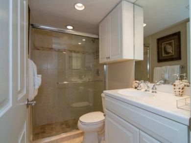 Bathroom with walk-in shower